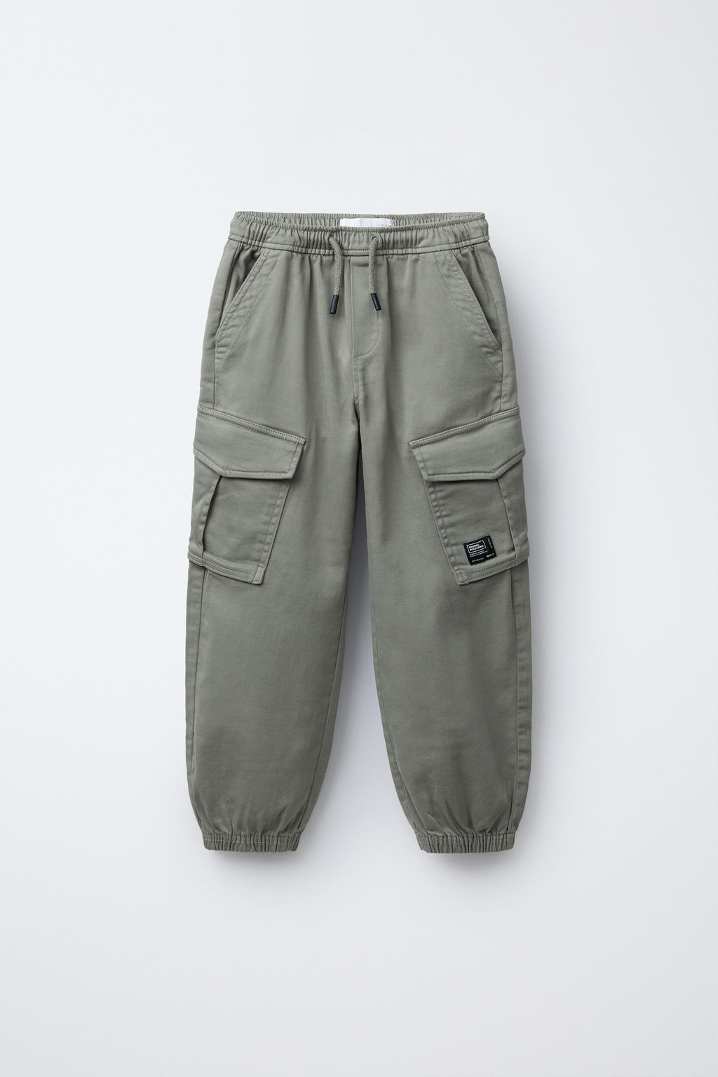 CARGO JOGGING TROUSERS WITH LABEL - Zara фото 11