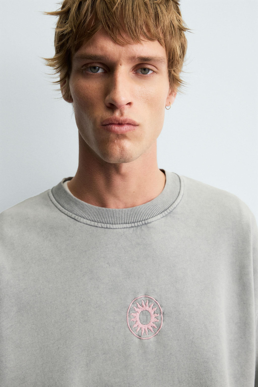 COMBINED PRINT SWEATSHIRT