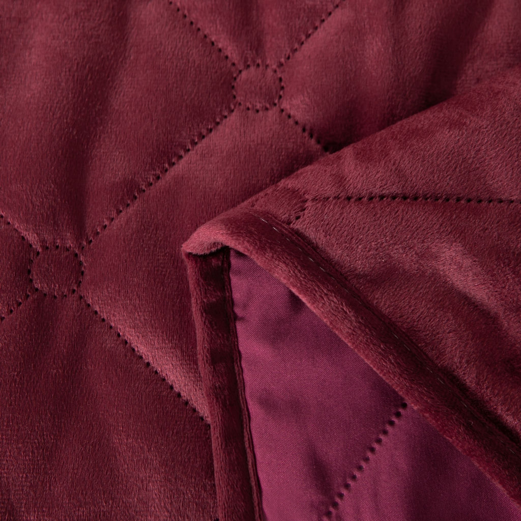 Велюровое покрывало ромб OVF033 160*220 50-70 1 шт