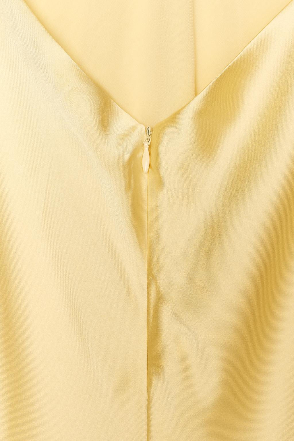 SATIN MIDI DRESS - Zara фото 8