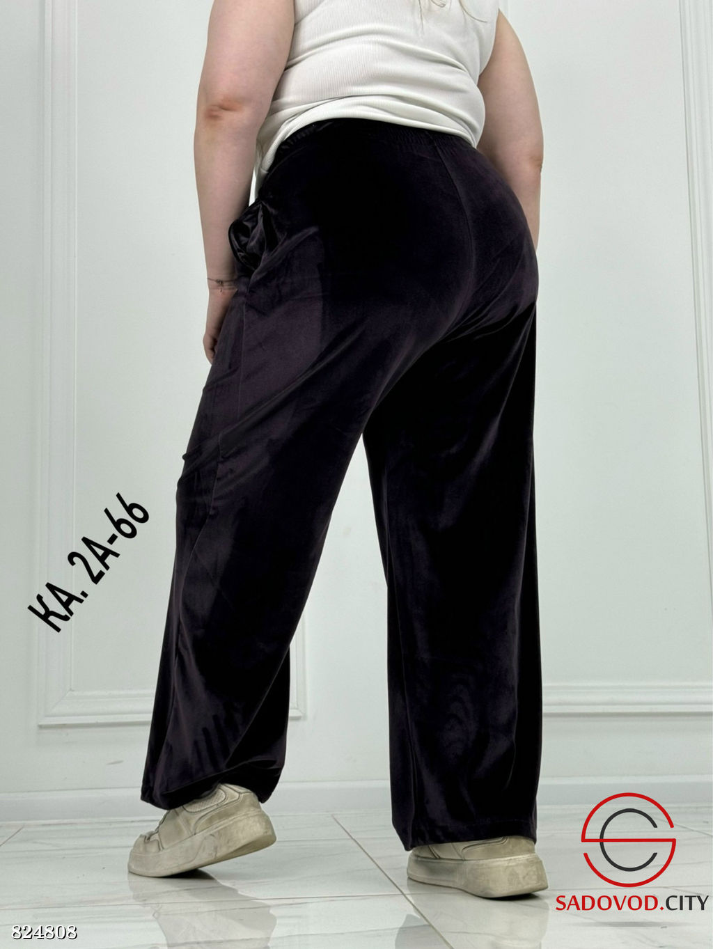 Штаны женские из велюра