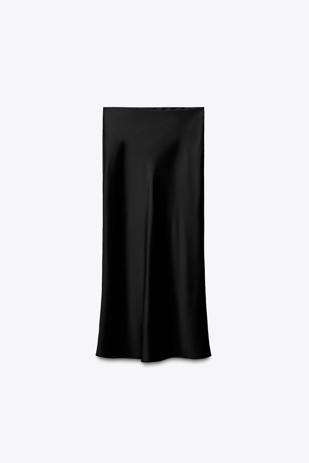 SATIN MIDI SKIRT - Zara фото 16
