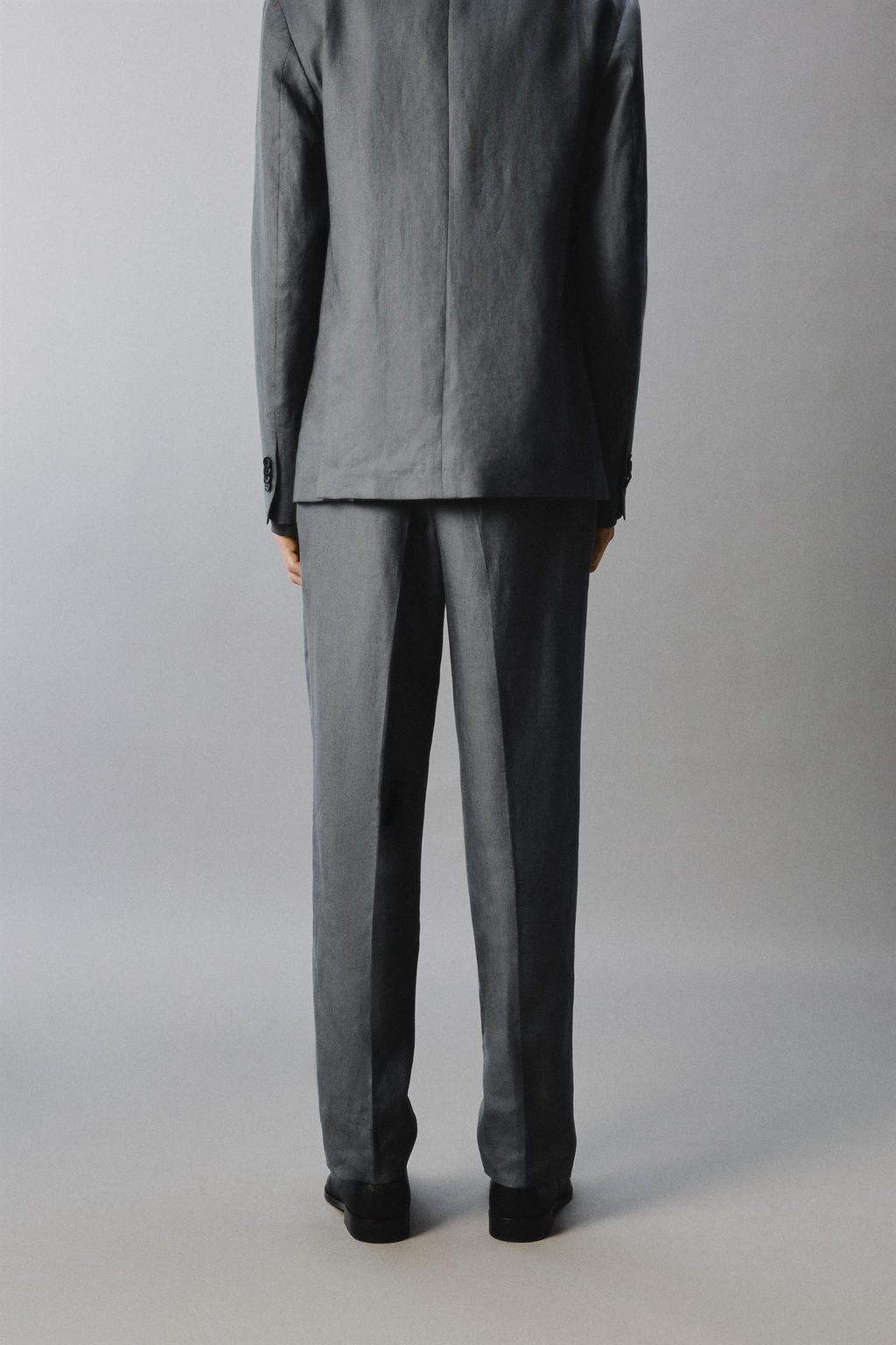 100% LINEN SUIT TROUSERS - Zara фото 3
