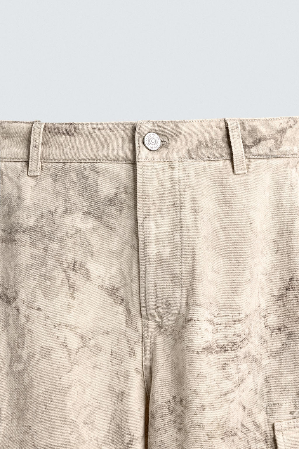 STRAIGHT-LEG CARGO TROUSERS - Zara фото 9