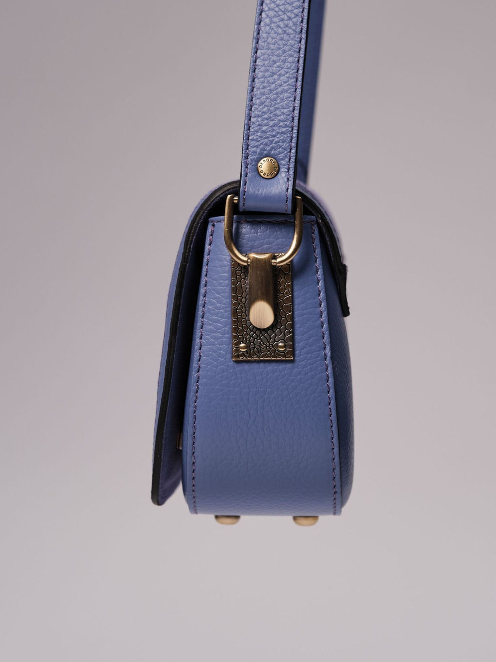 Сумка замшевая Deboro 30791 сиреневый закат