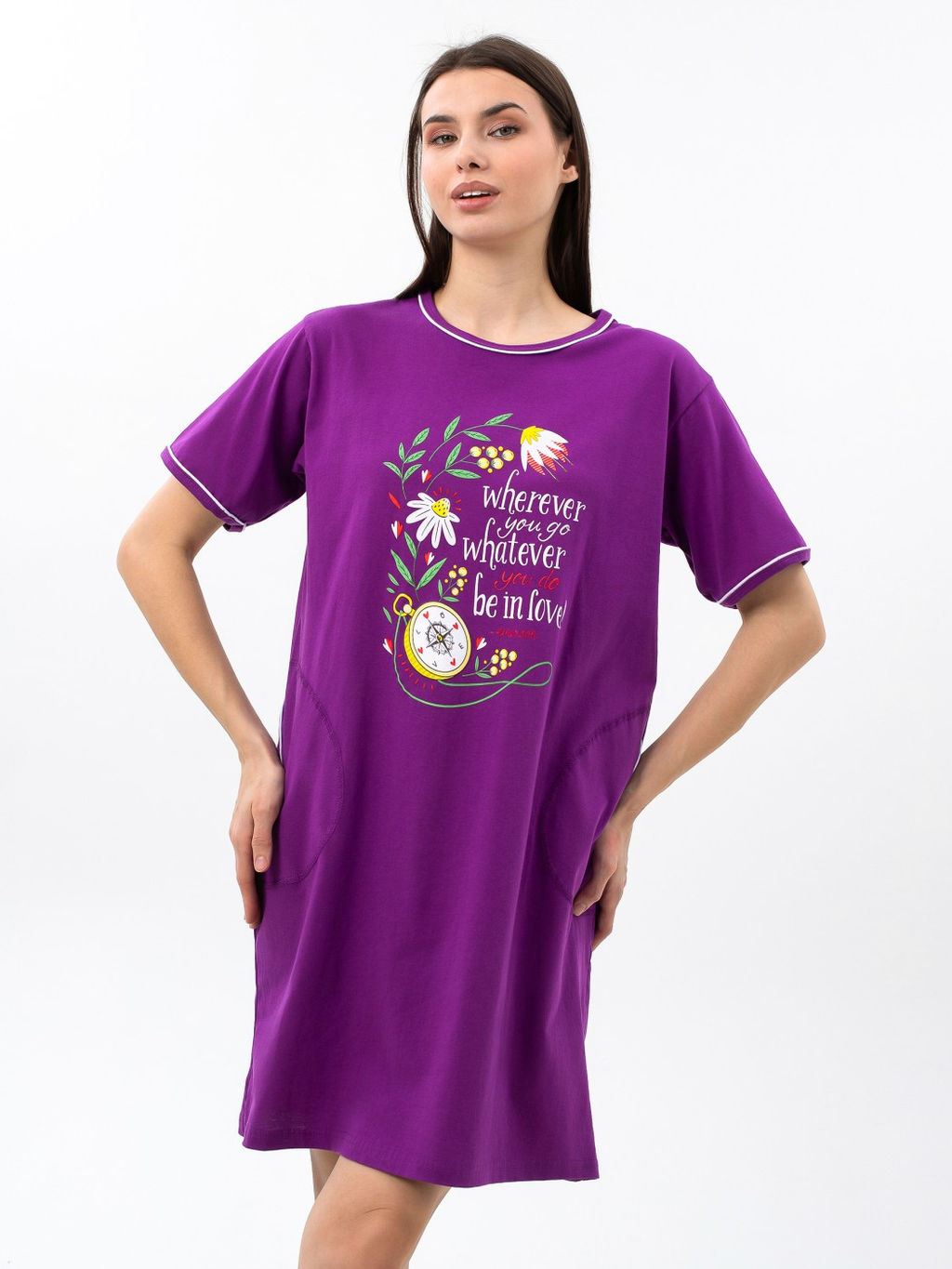 Туника Фиеста фиолетовый