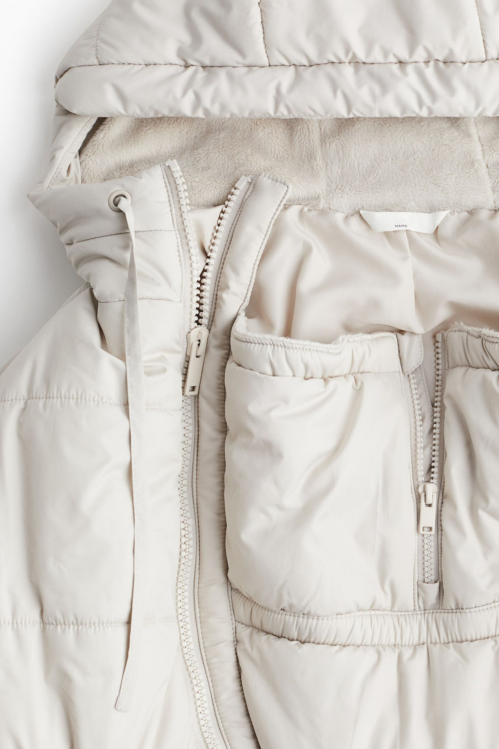 MAMA Abrigo puffy de porteo Before & After - H&m фото 9