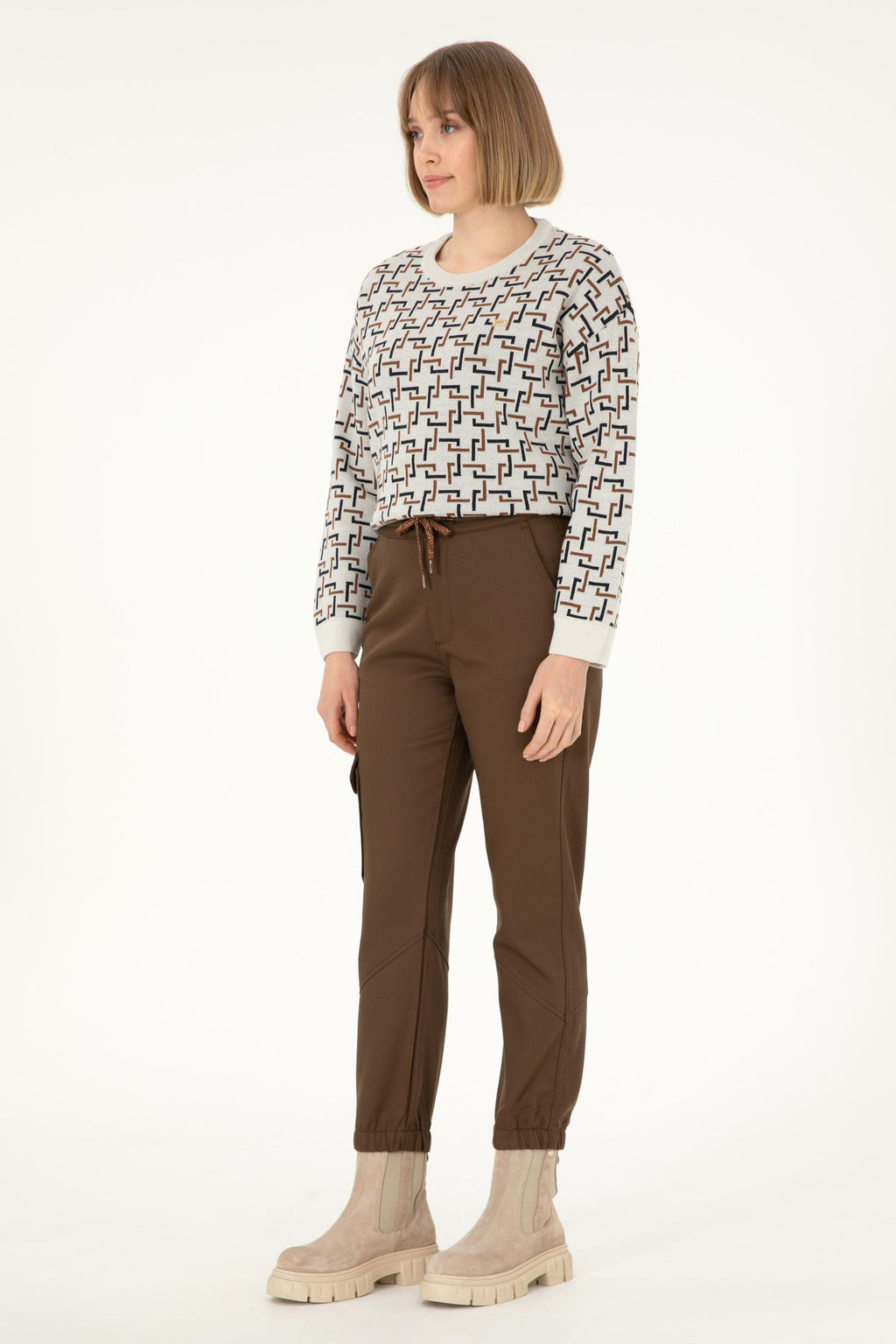 Женские брюки из кокосовой ткани Неожиданная скидка в корзине - U.s. polo assn фото 3