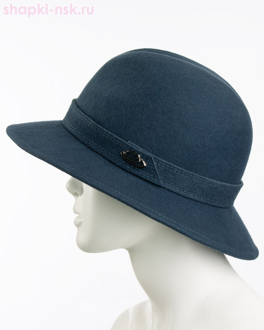 Федора с промином шерсть Шляпа женская (56-58)