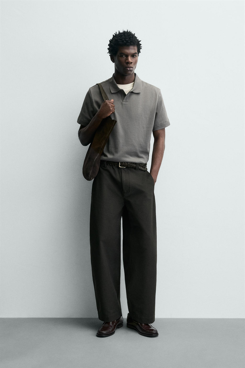POLO REGULAR FIT / Gris