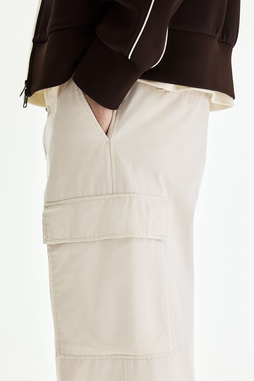 Pantal?n cargo de algod?n Relaxed Fit - H&m фото 5