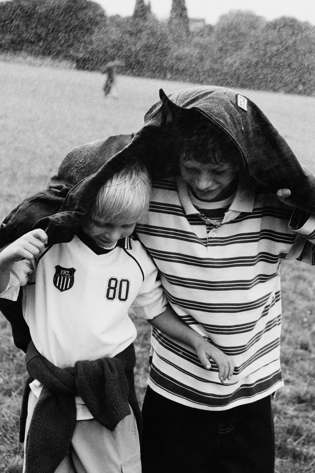 STRIPED POLO T-SHIRT - Zara фото 4