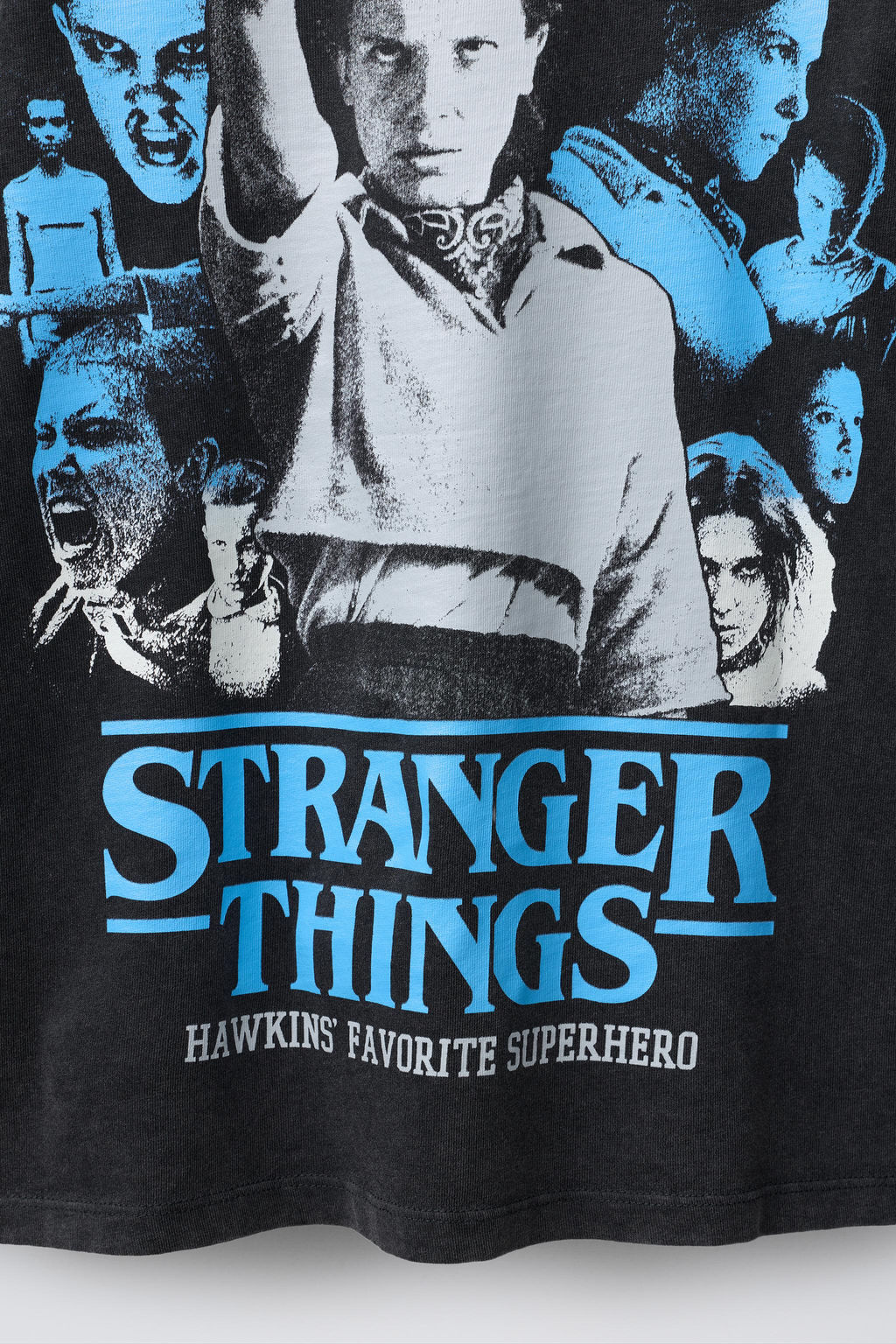 FADED-EFFECT ELEVEN STRANGER THINGS NETFLIX T-SHIRT - Zara фото 4