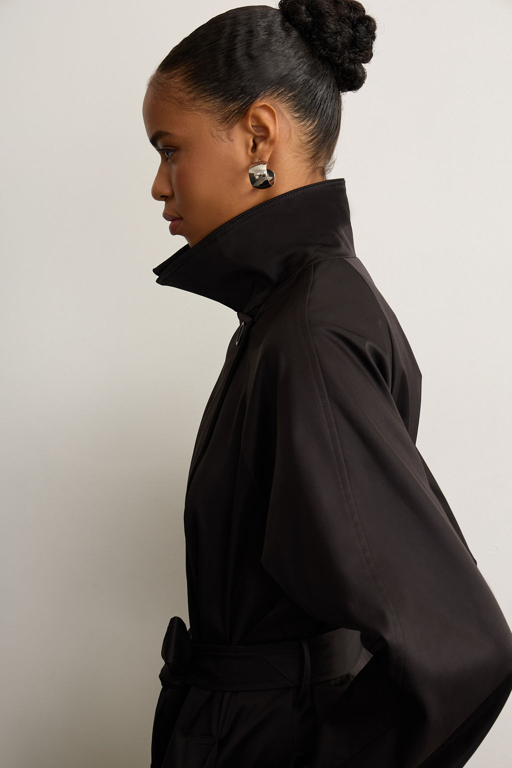 Тренч двубортный с поясом - Mollis фото 5