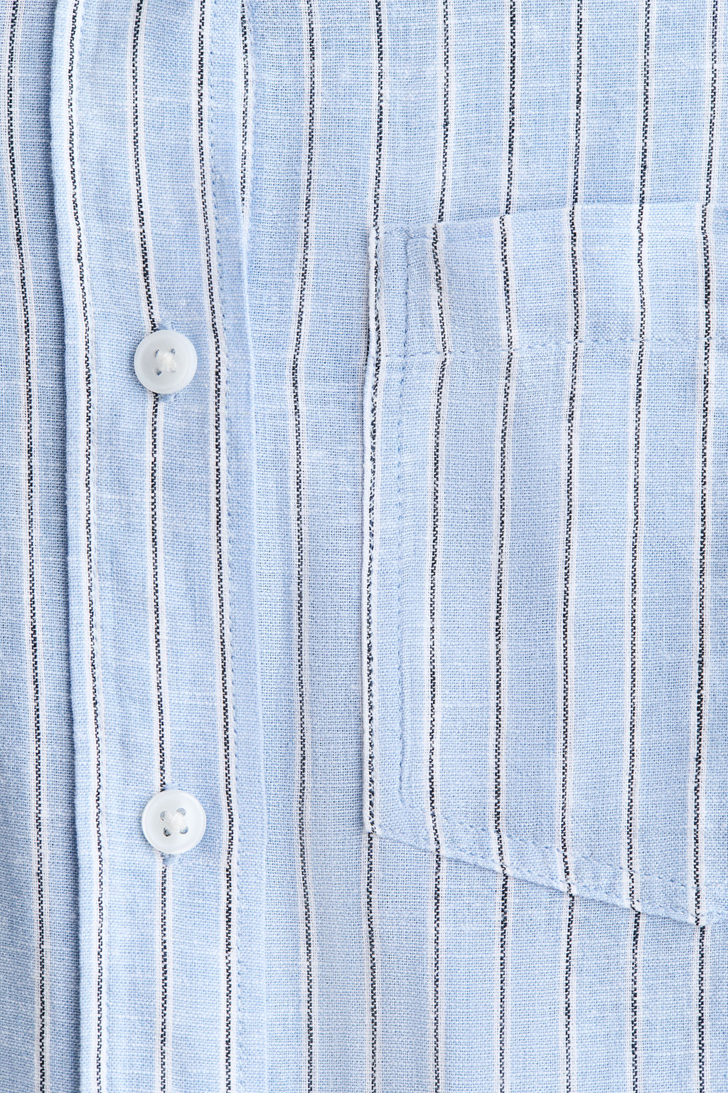 Camisa en mezcla de lino - H&m фото 11