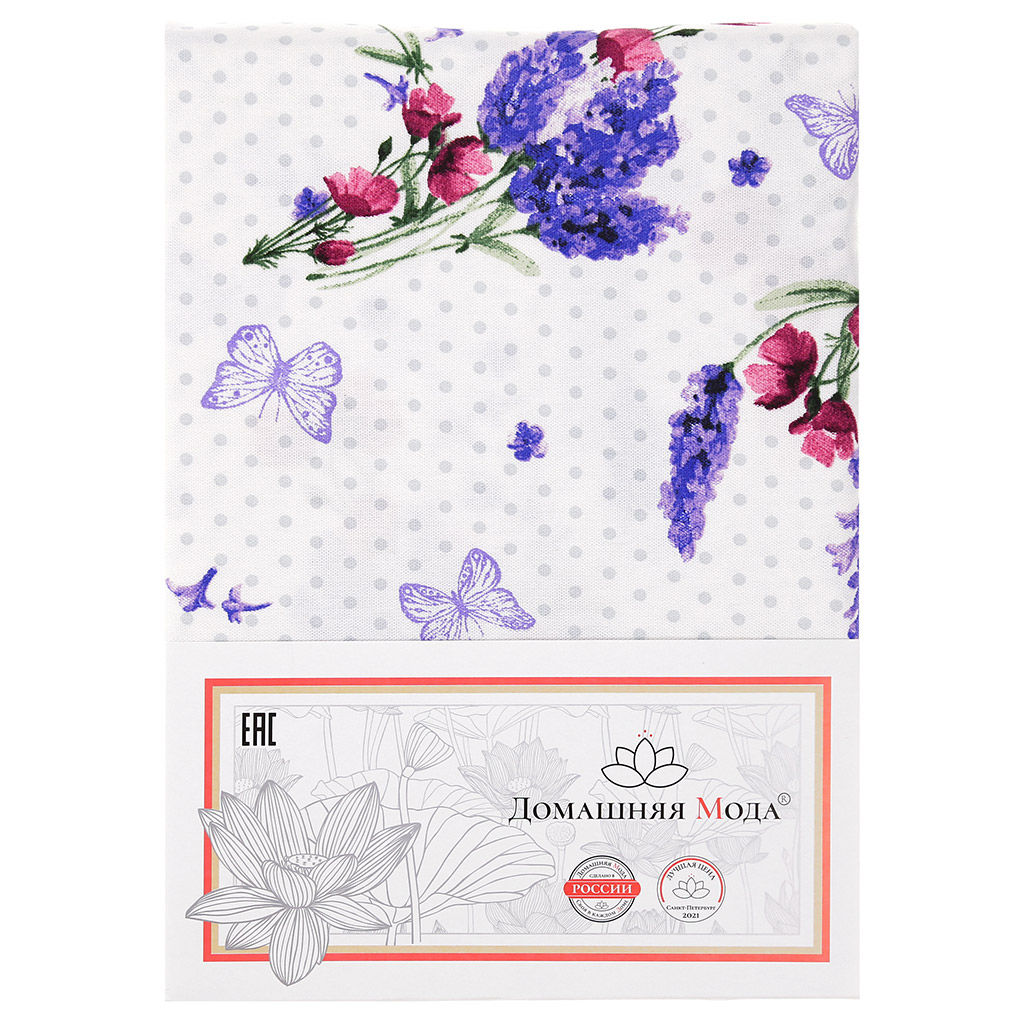 Сан Реми Скатерть 220х145см, длина стола до 180см, на 8-10 персон, хлопок Премиум 186г/м2, Домашняя мода (Россия)  фото 5