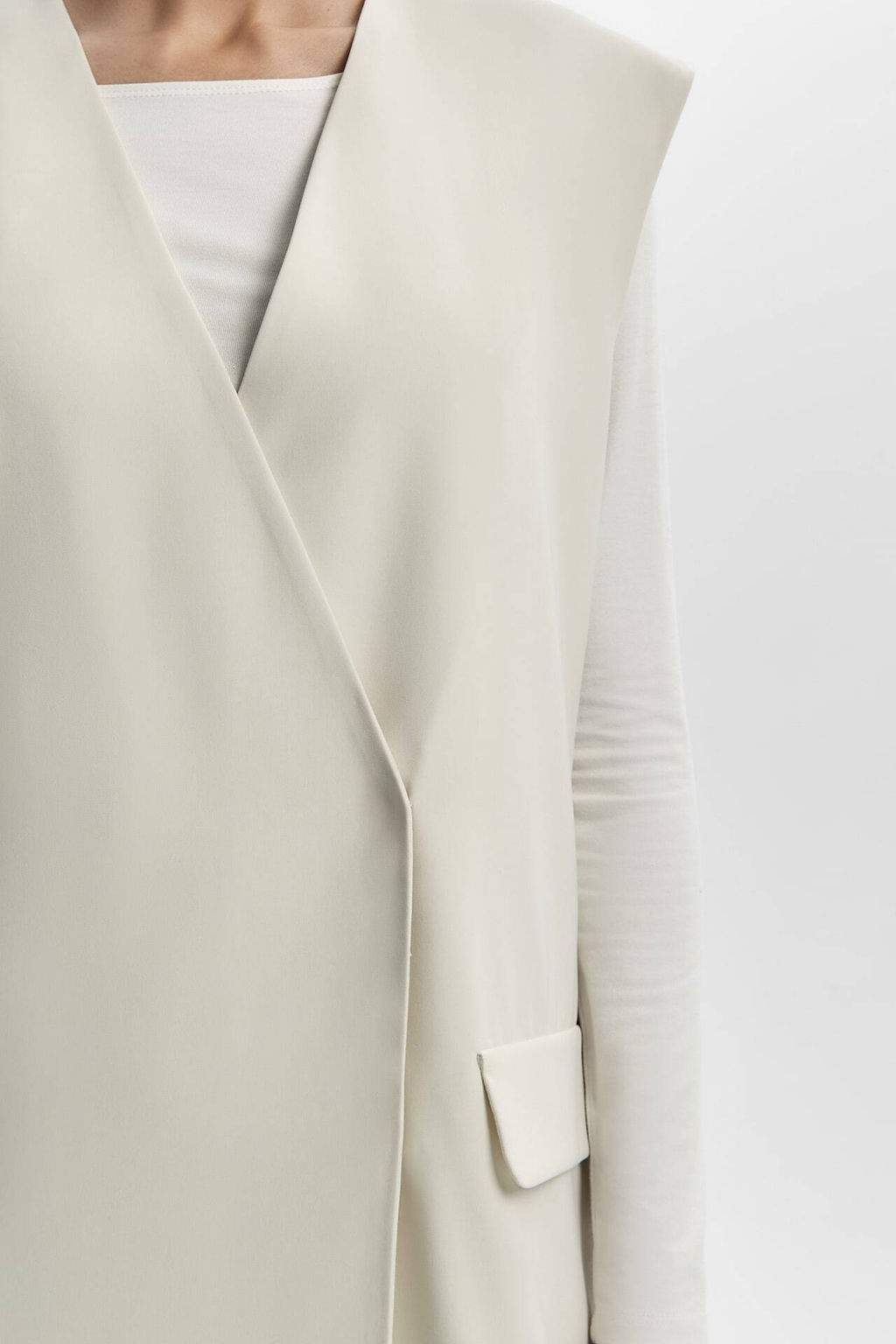 Платье-жилет с тонким поясом - Mollis фото 4