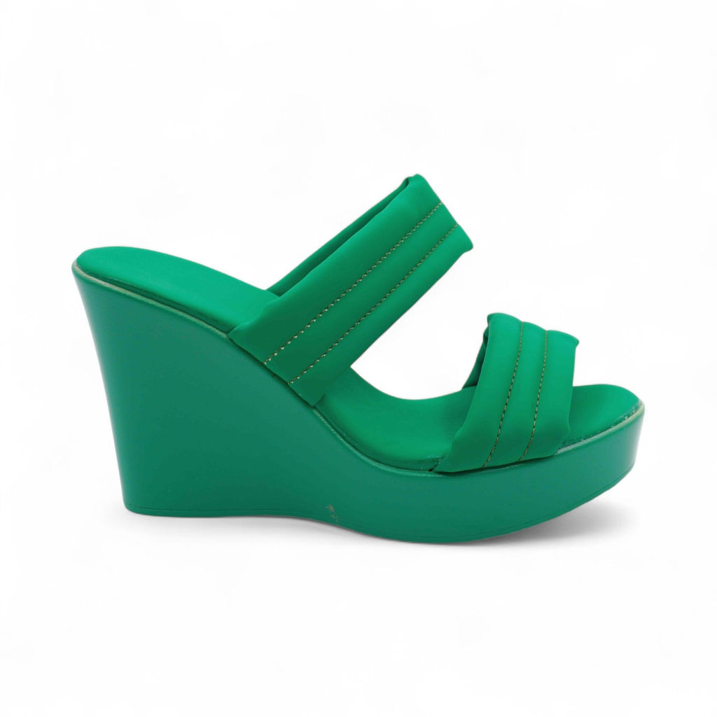 Босоножки на платформе R22-1LV зеленые - Sport фото 2