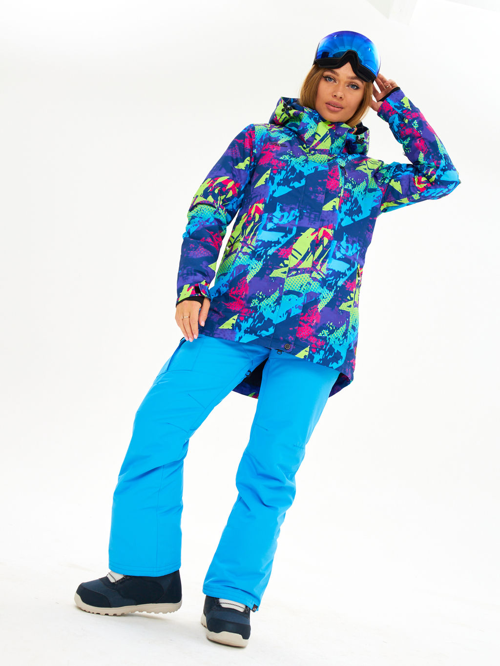 Женская горнолыжная сноубордическая куртка Alpha Endless Ultra Chaleur SNB 423/316_8 Разноцветный  фото 33