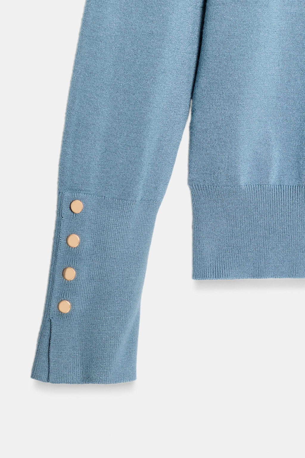 BASIC HIGH NECK KNIT SWEATER - Zara фото 4
