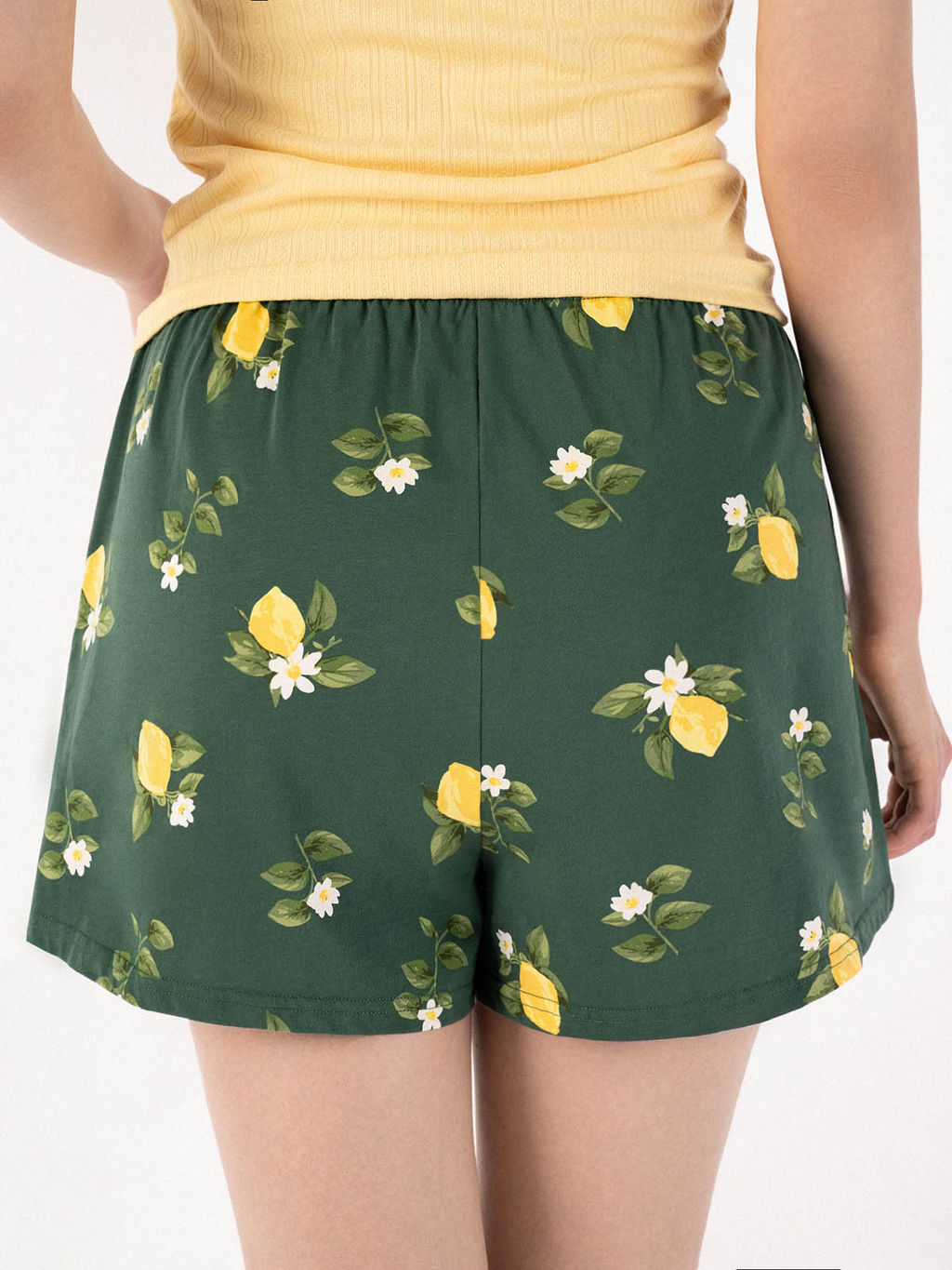 Пижама Indefini 5059TBP желтый хлопок фото 6