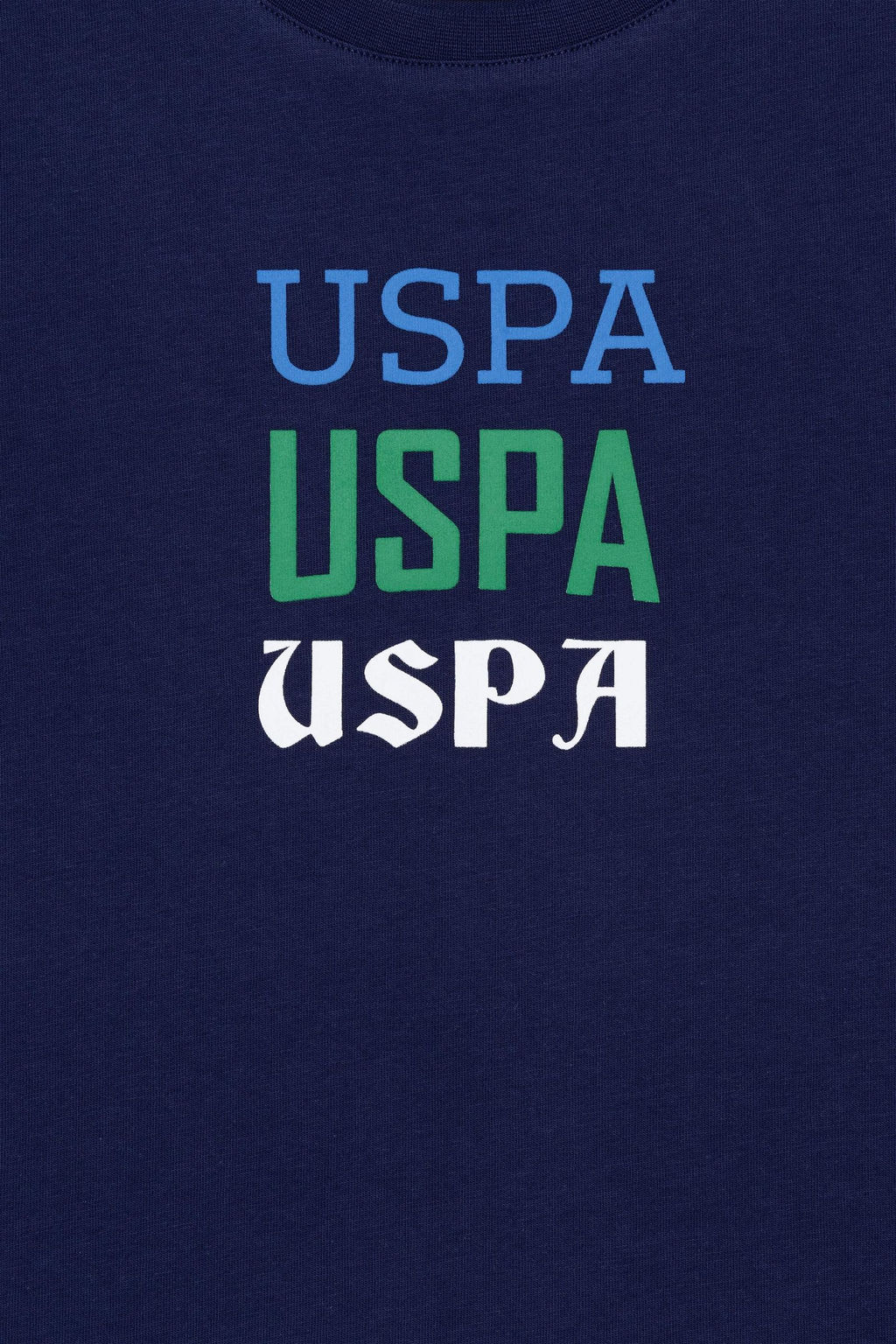 Детская темно-синяя футболка с круглым вырезом Неожиданная скидка в корзине - U.s. polo assn фото 6