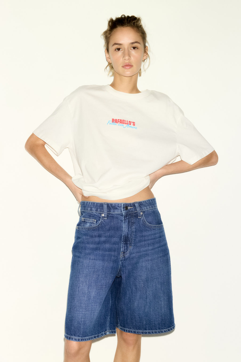 Bermudas en denim - H&m фото 9