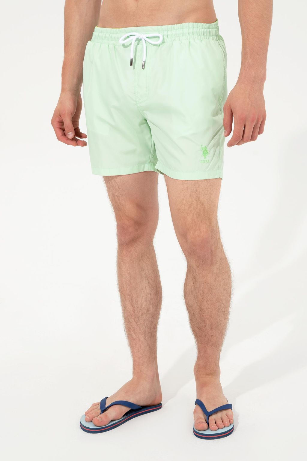 U. S. Polo Assn Мужские мятные шорты для плавания - U.s. polo assn фото 2