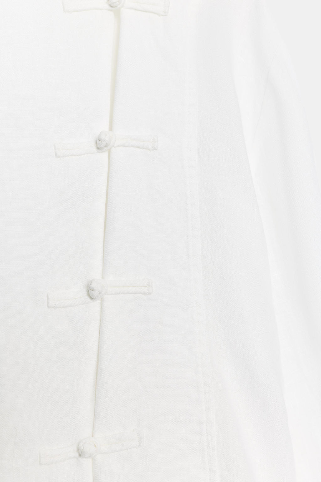 CAMISA ALAMARES LINO 100% ZW COLLECTION / Blanco - Zara фото 7