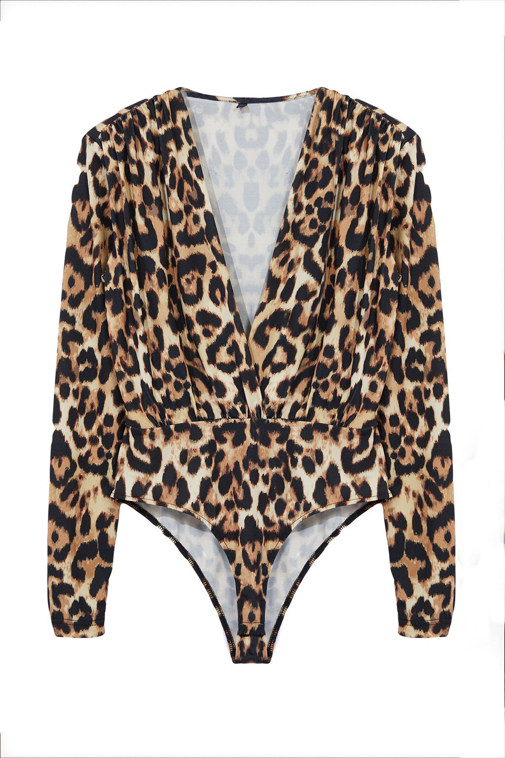 Cok Renkli Kruvaze Yaka Orme Body TPRAW22BD0161