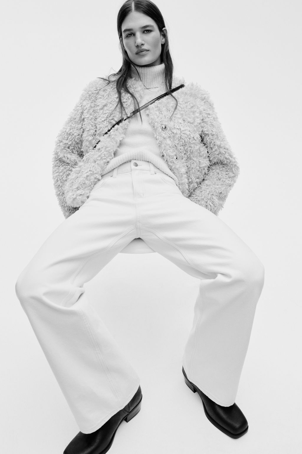 Wide High Jeans - H&m фото 11