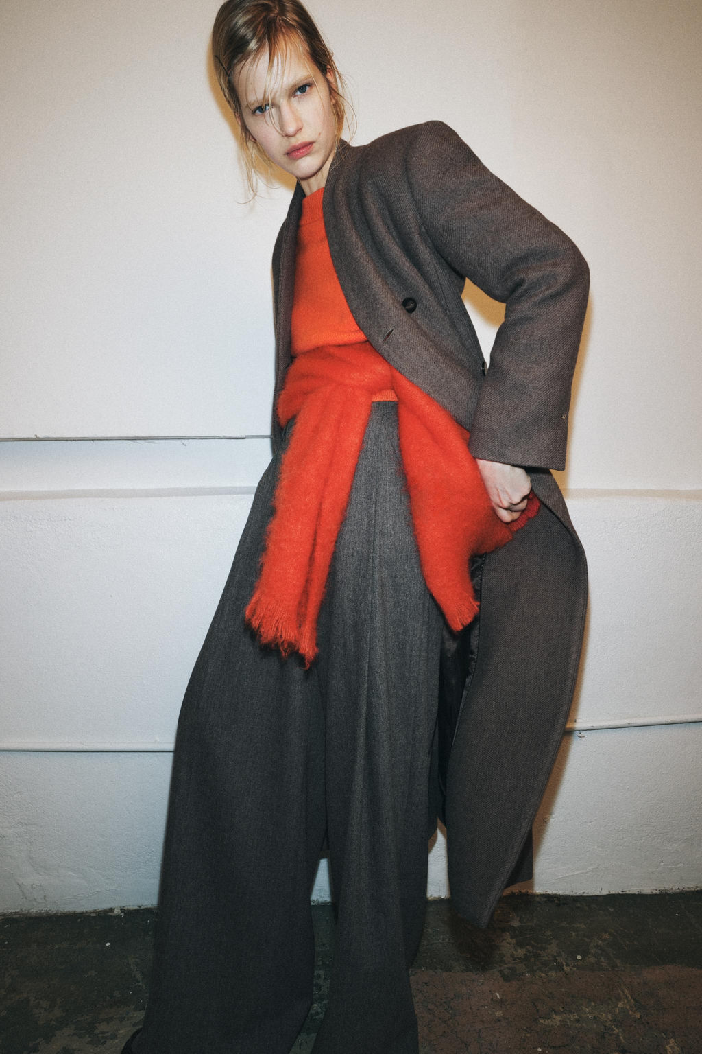 MANTECO WOOL COAT ZW COLLECTION LIMITED EDITION - Zara фото 2