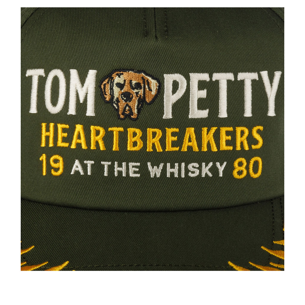Бейсболка AMERICAN NEEDLE арт. 24002A-TPETTY Tom Petty Club Captain (оливковый)  фото 2