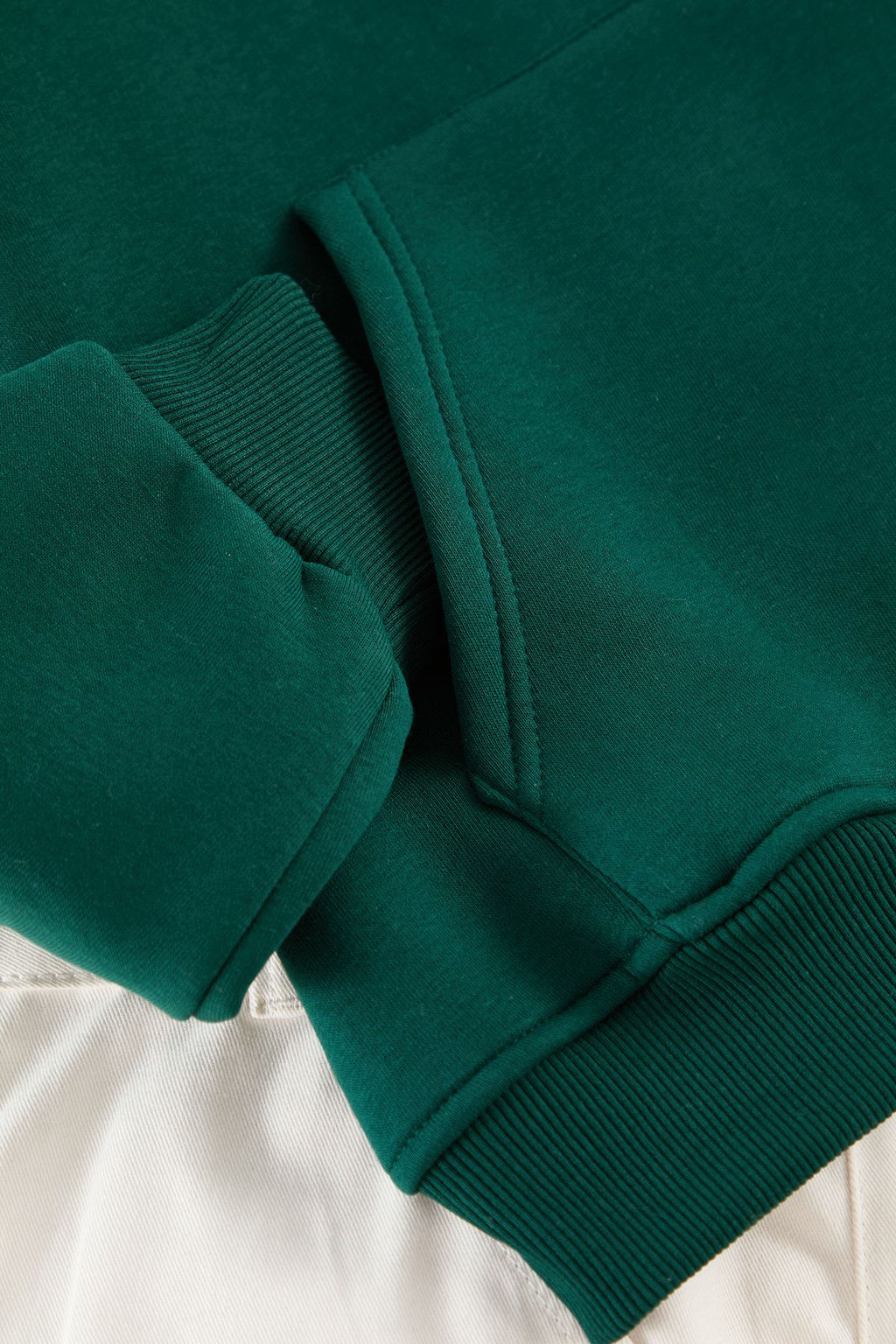TRENDYOL MAN Antrasit Oversize/Genis Kesim S?rt? Nak?s Detayl? Kapusonlu Sweatshirt TMNAW25SW00142 - Trendyolmilla фото 7