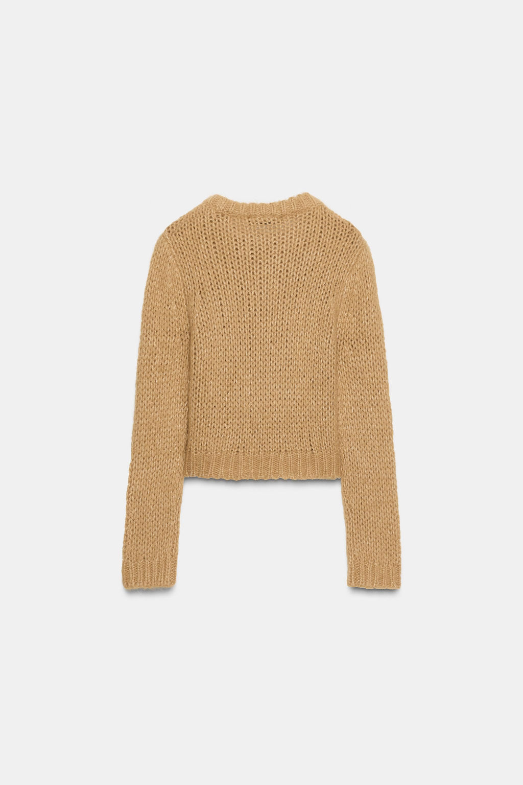 BRUSHED EFFECT KNIT JUMPER - Zara фото 5
