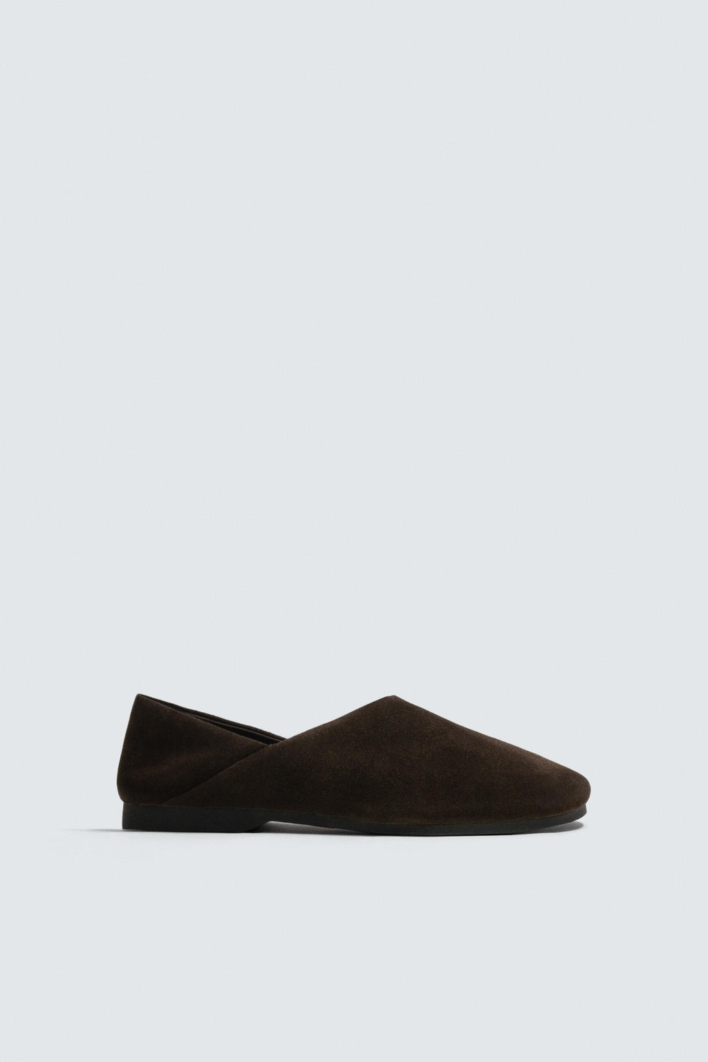 ZAPATO PIEL SUELA VIBRAM® AARON LEVINE X ZARA / Marr?n
