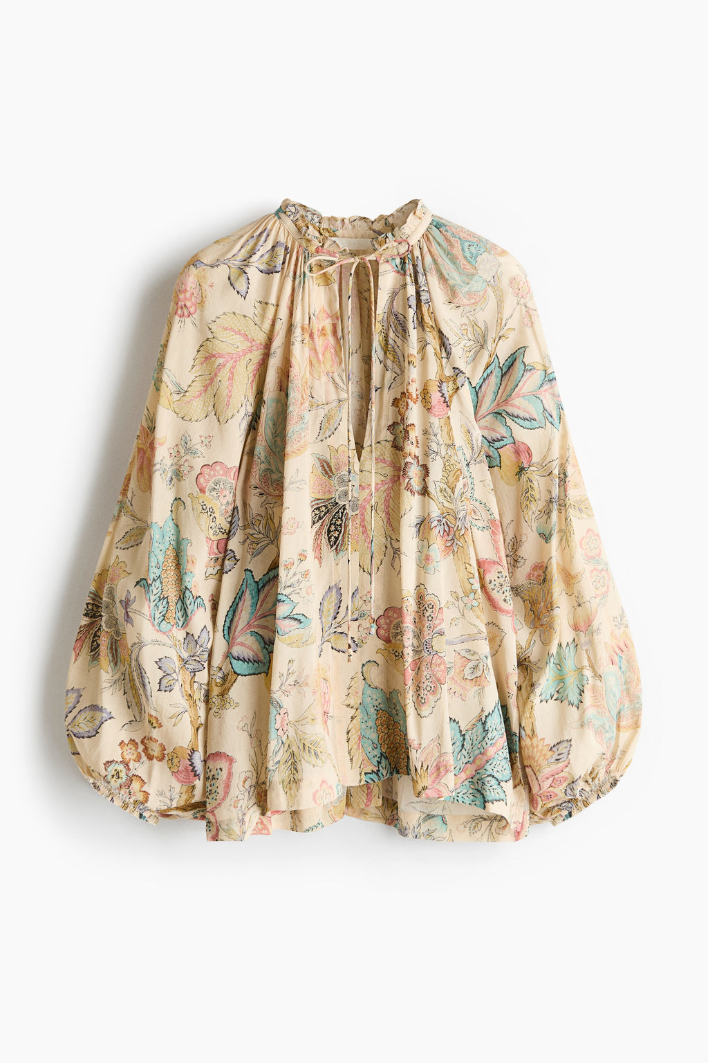 Blusa oversize en mezcla de algod?n - H&m фото 2