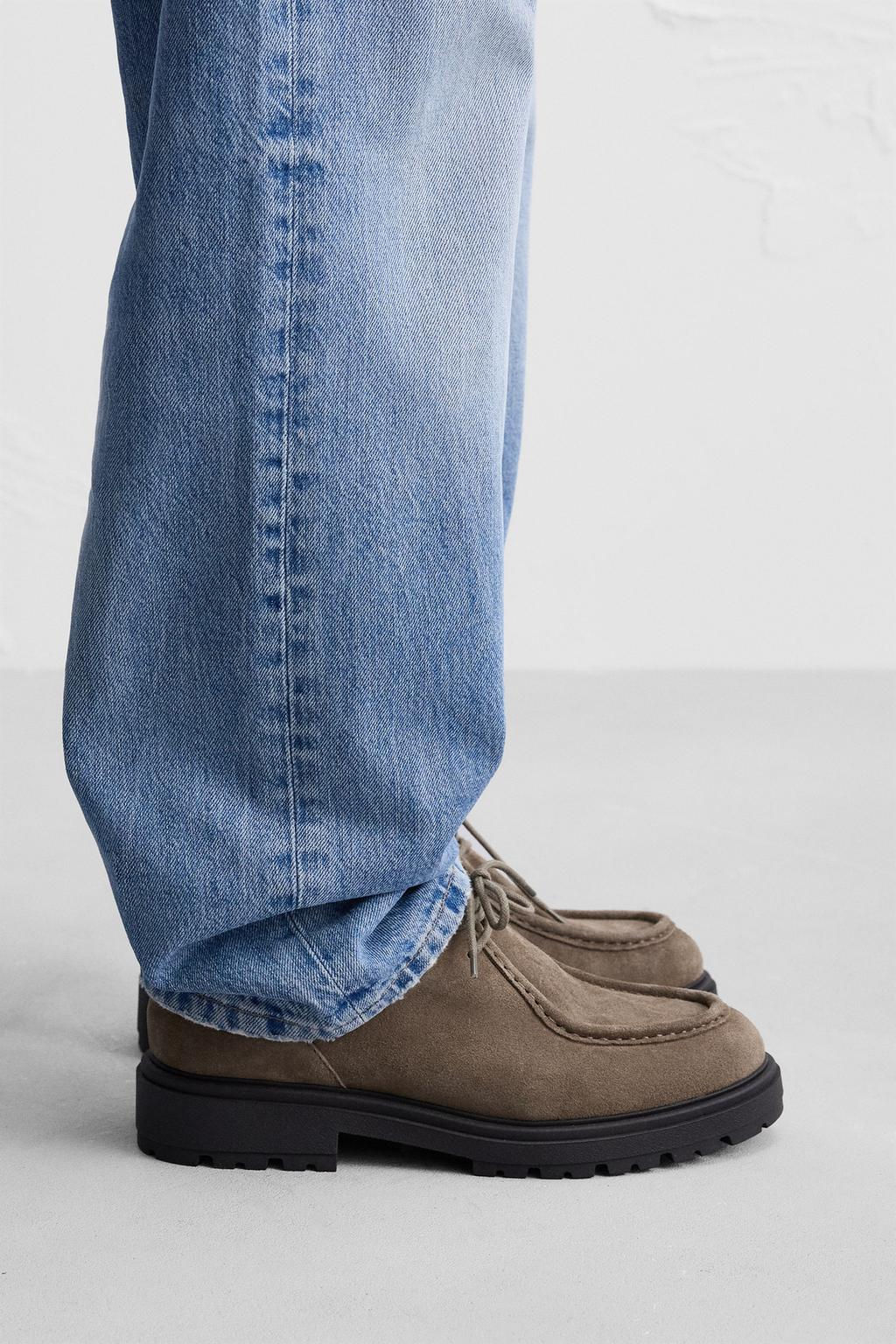LEATHER SHOES - Zara фото 3
