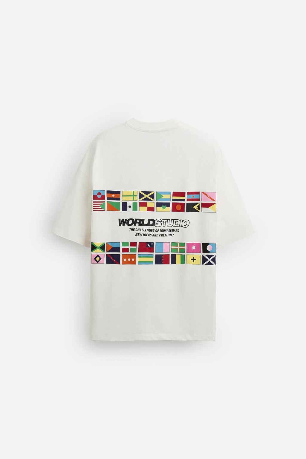 FLAG PRINT T-SHIRT - Zara фото 9