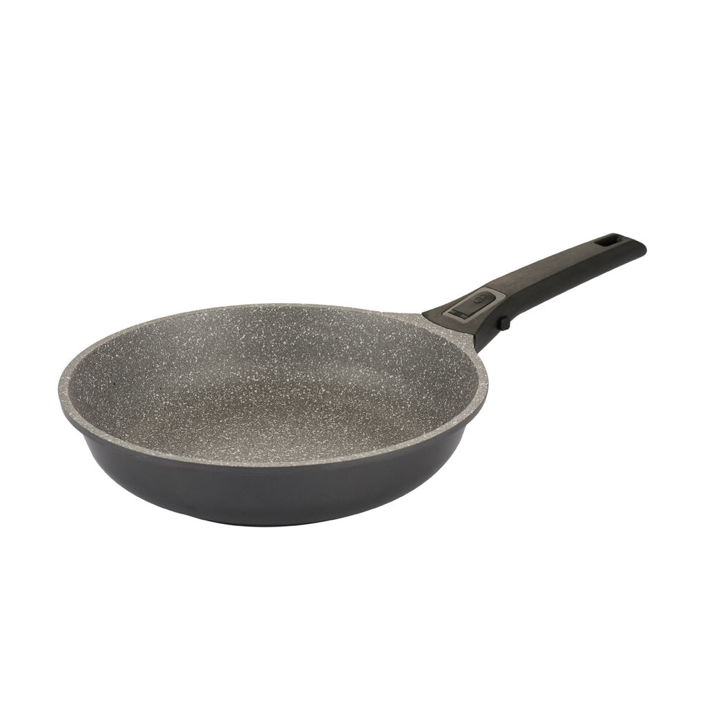 2683 GIPFEL Сковорода BATISTA 26х6см из литого алюминия с индукционным дном, с 3-слойным антипригарным гранитным покрытием Ilag Ultimate, cо съемной ручкой. Толщина: 2,0/4,5мм  фото 3