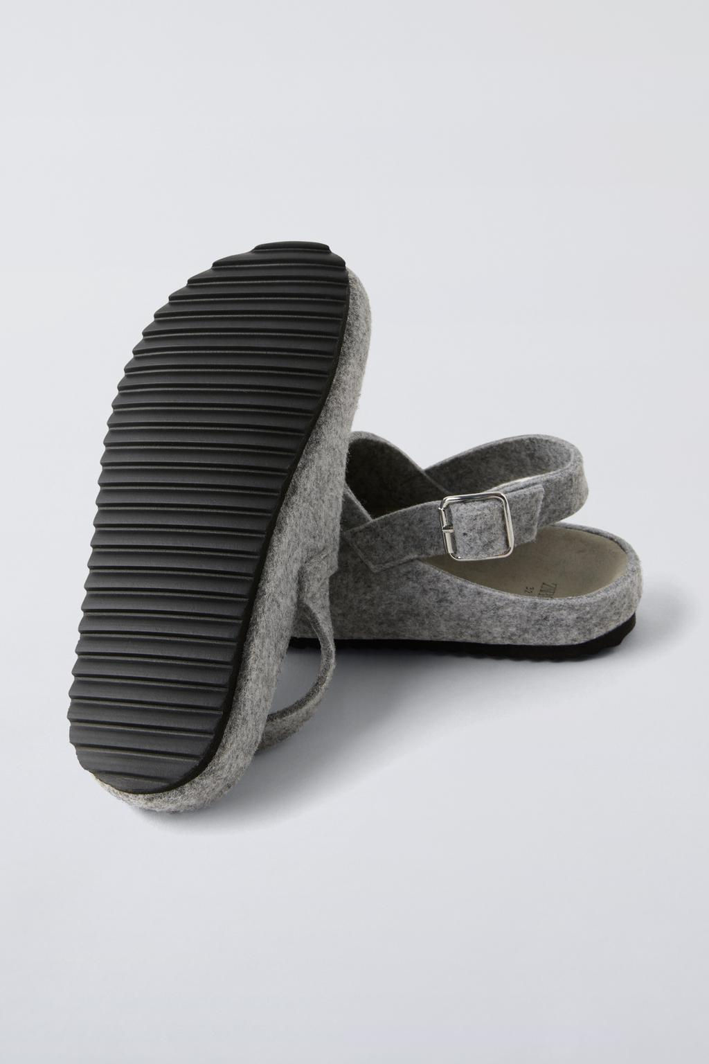 FELT HOUSE SLIPPERS - Zara фото 6