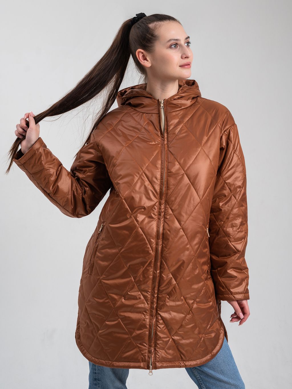 Полупальто женское Миди - Yollochka фото 26