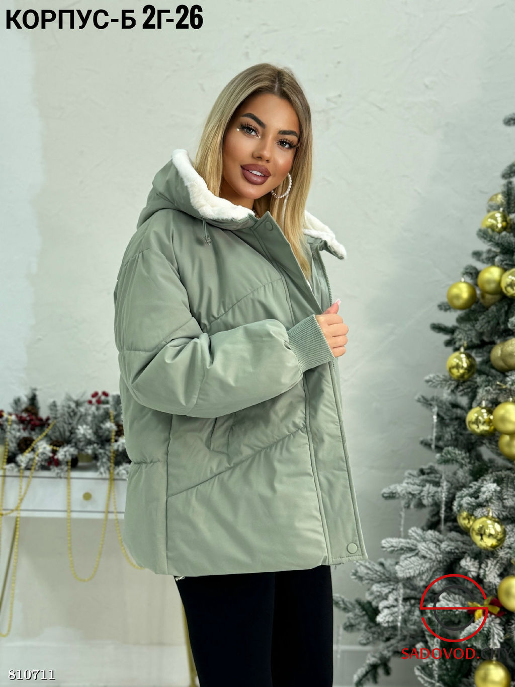 Куртка женская с капюшоном - Bruno фото 3