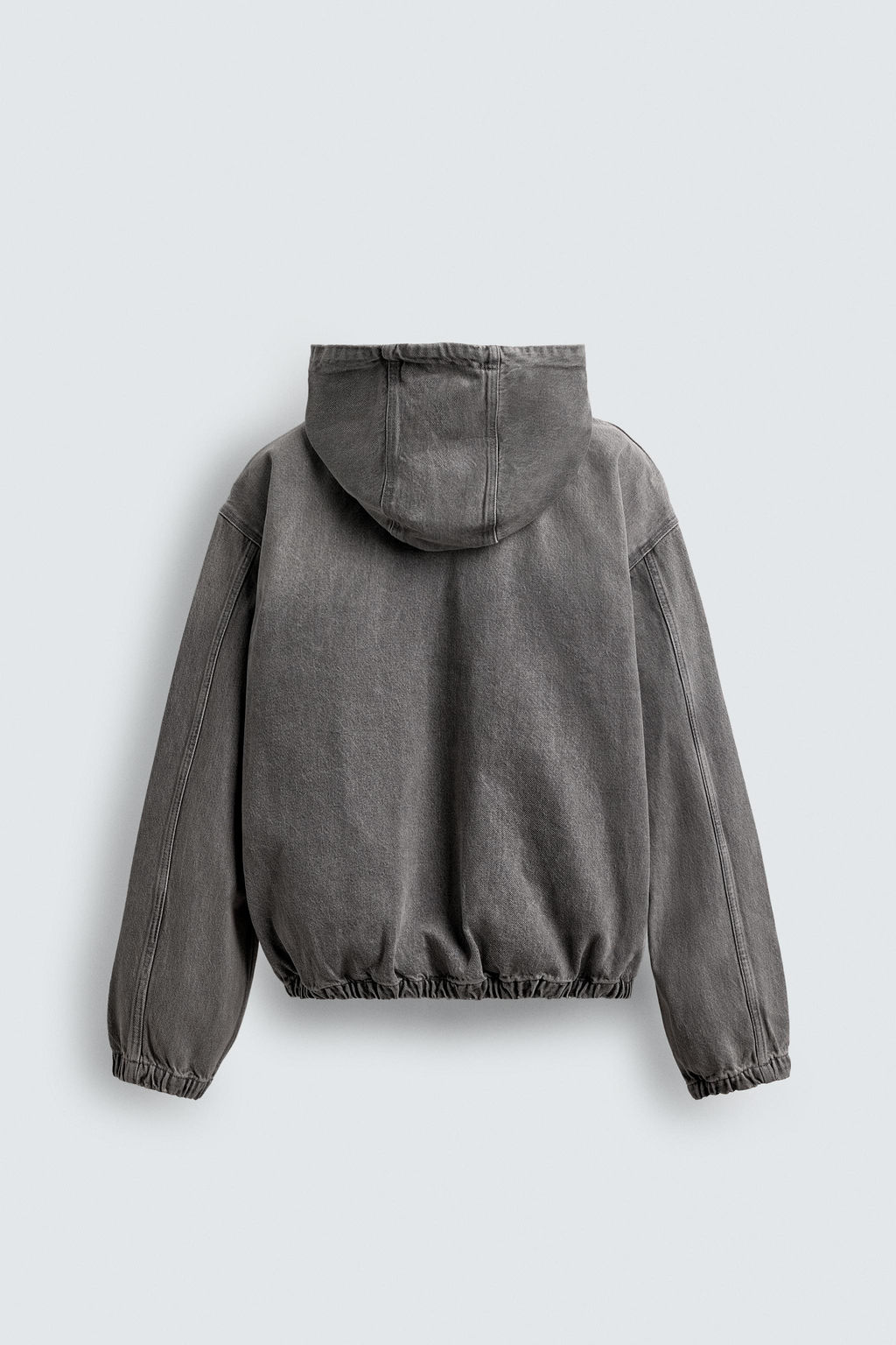 WASHED HOODED JACKET - Zara фото 8