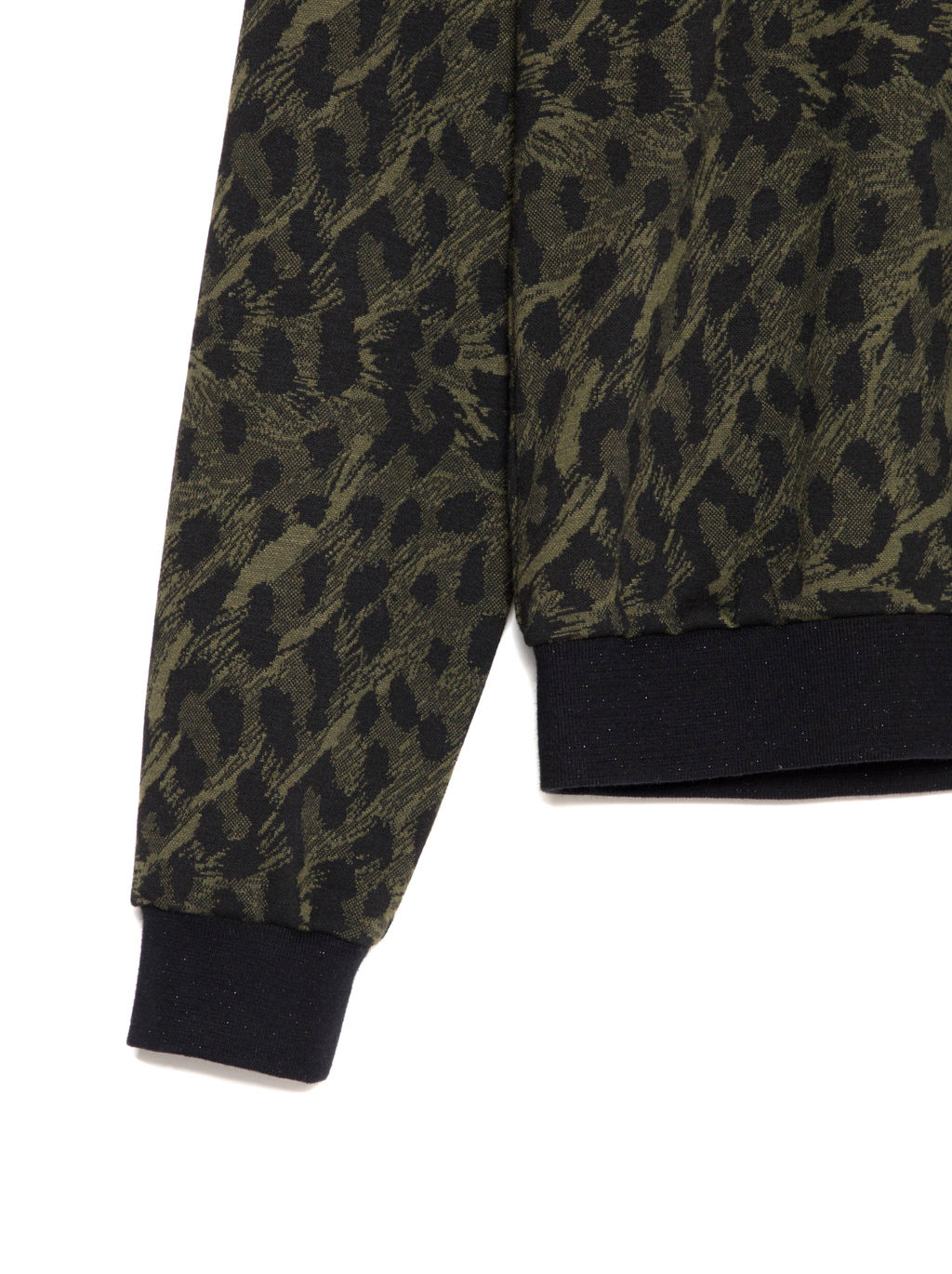 CONTE Свитшот c леопардовым рисунком LD 1054 khaki leo - Conte elegant фото 7