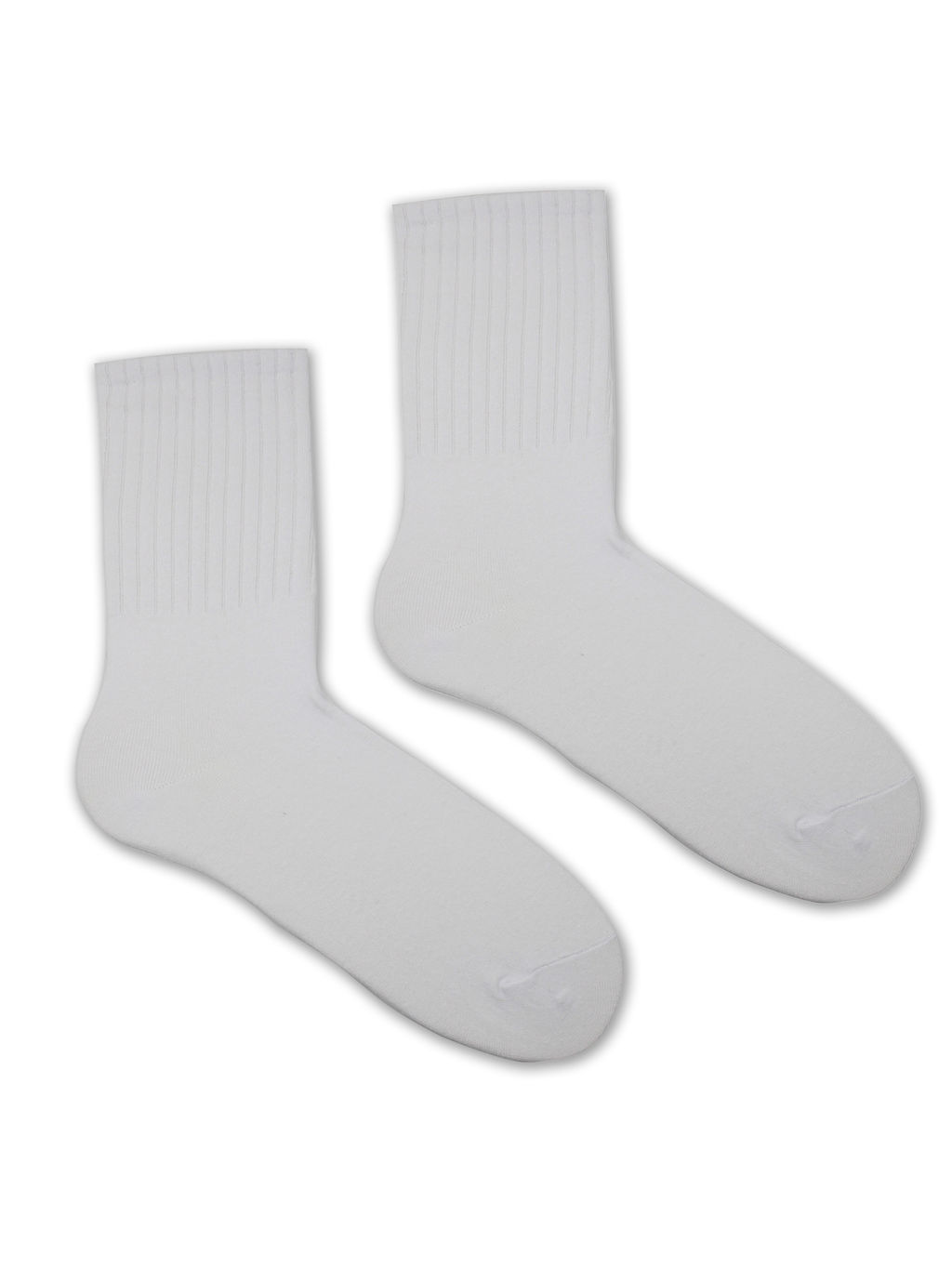 Носки р.35-40 Mono Белые - Krumpy фото 3