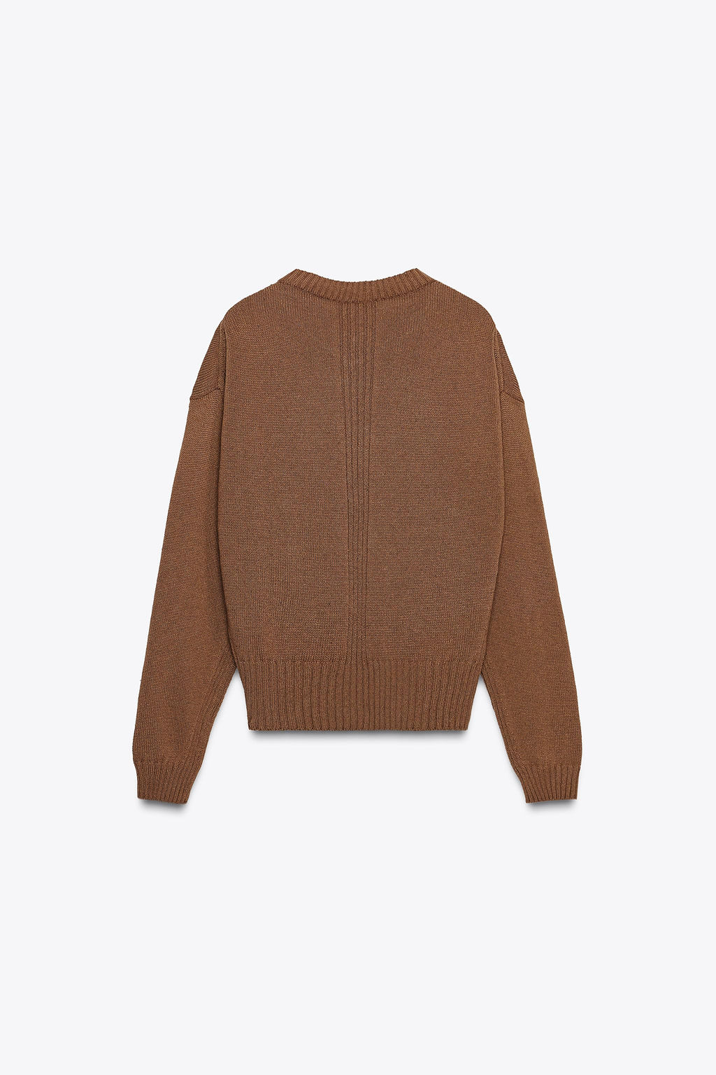 V-NECK KNIT SWEATER - Zara фото 6