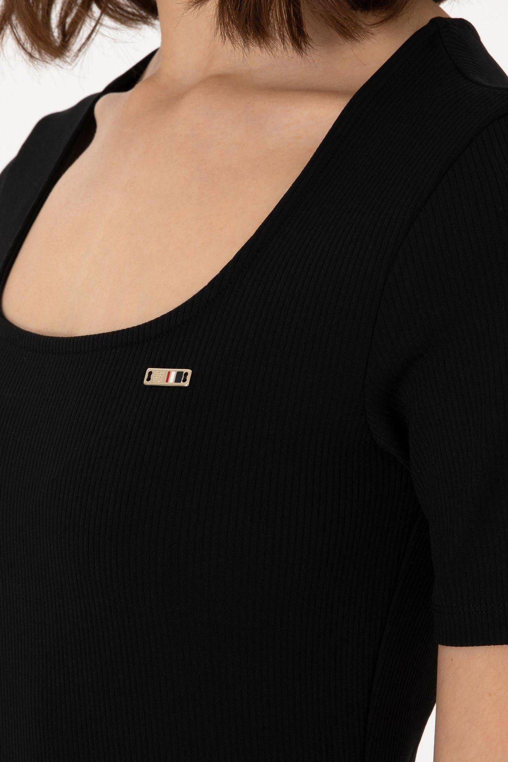 Kad_n Siyah Ti__rt Sepette S_rpriz _ndirim - U.s. polo assn фото 7