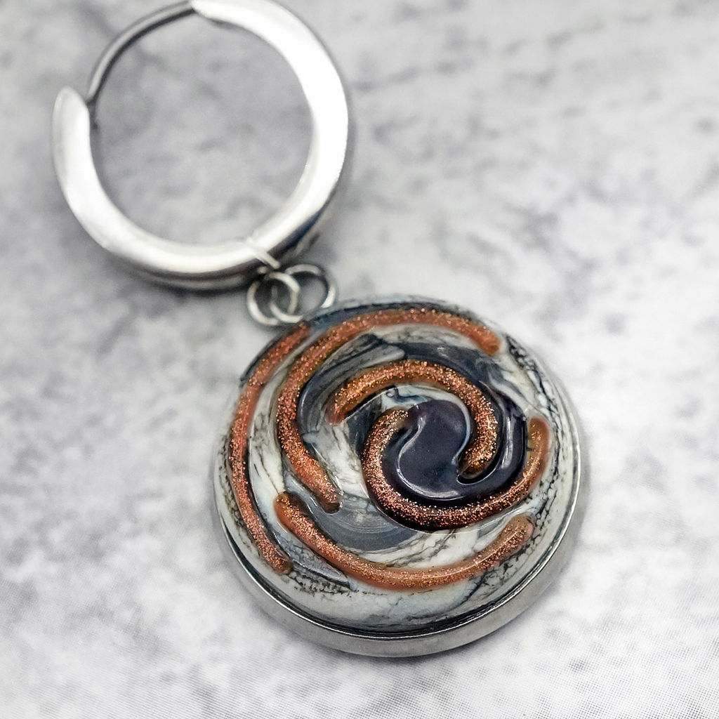 Серьги из муранского стекла SWIRL LS3231