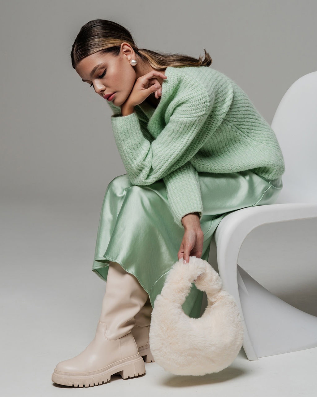 СУМКА меховая SM004 - Sahar art lab фото 3